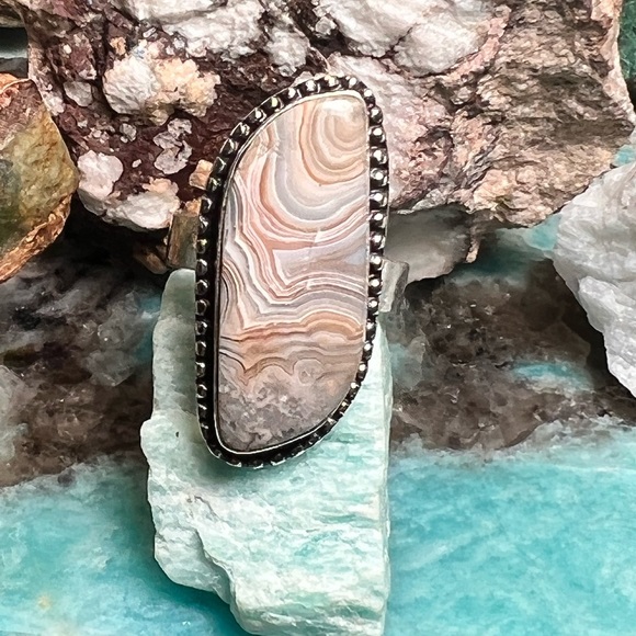 Hand Crafted Jewelry - Laguna lace size 9 ring (A-1)